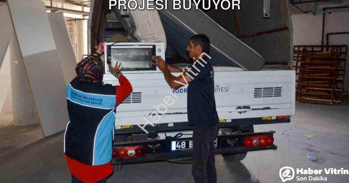 "Bodrum'da Dayanışma Örneği: Atma Paylaş Projesi Büyüyor" başlıklı haber için fotorealistik, profesy