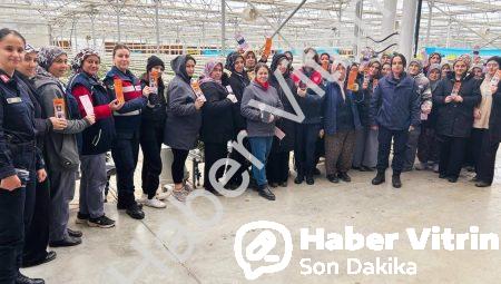 Kütahya’da Jandarma Sahada: Sera Çalışanı Kadınlara KADES Anlatıldı