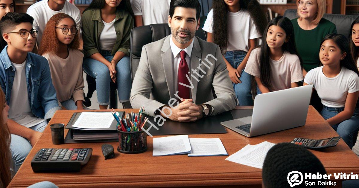 "Hisarcık Kaymakamı Erkan Atam Özel Öğrencileri Makamında Ağırladı" başlıklı haber için fotorealisti