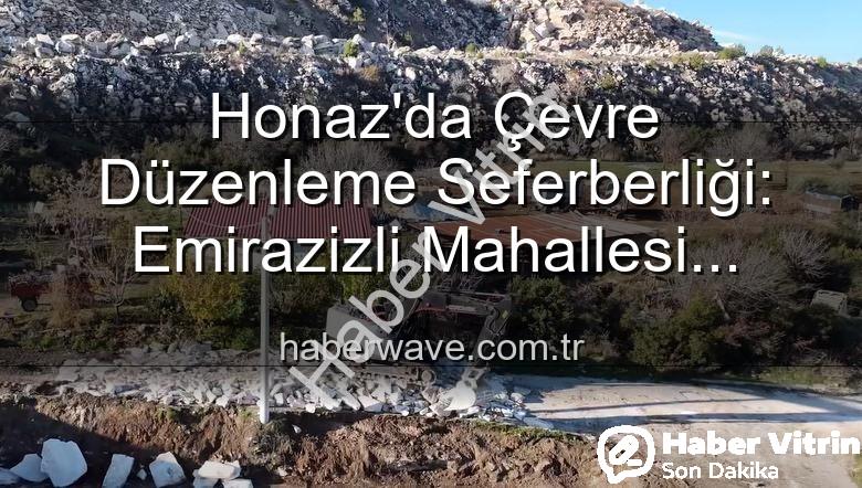 Honaz Emirazizli Mahallesi - Honaz'da Emirazizli Mahallesi'ne Modern Dokunuş: Başkan Kepenek'ten Kapsamlı Çevre Düzenleme Müjdesi