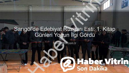 Sarıgöl’de Edebiyat Rüzgarı Esti: 1. Kitap Günleri Yoğun İlgi Gördü