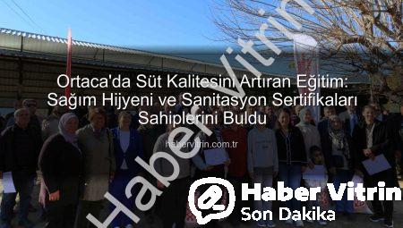 Ortaca’da Süt Kalitesini Artıran Eğitim: Sağım Hijyeni ve Sanitasyon Sertifikaları Sahiplerini Buldu
