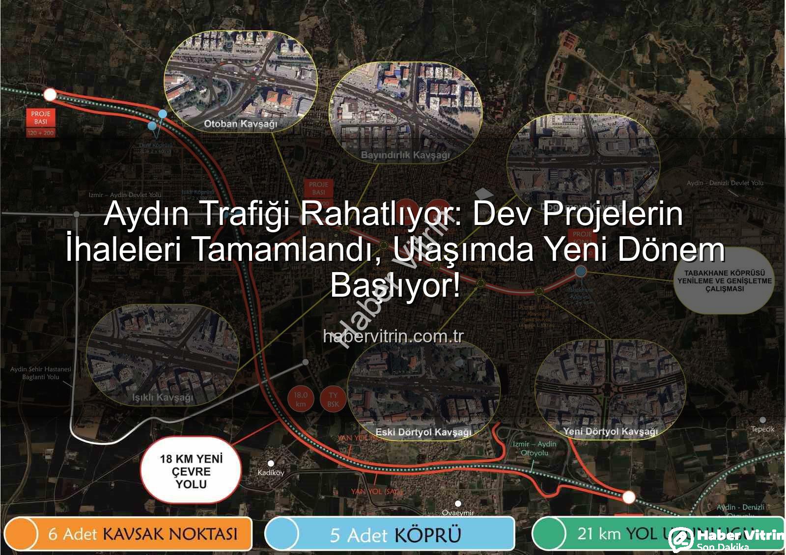 Aydın trafik - Aydın Trafiği Rahatlıyor: Dev Projelerin İhaleleri Tamamlandı, Ulaşımda Yeni Dönem Başlıyor!